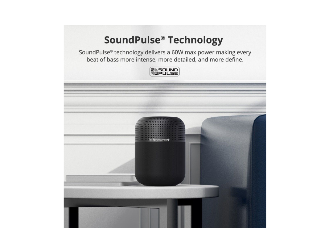 Tronsmart Element T6 Max 60W Bluetooth Speaker - Waterproof, Black Tronsmart Element T6 Max 60W Bluetooth Speaker - Waterproof, Black